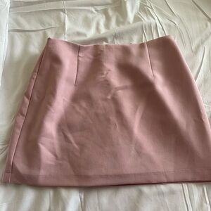Abercrombie & Fitch Linen Blend Scarlett Skort